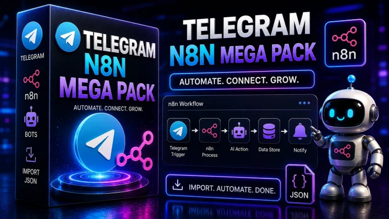 Telegram N8N Mega Pack