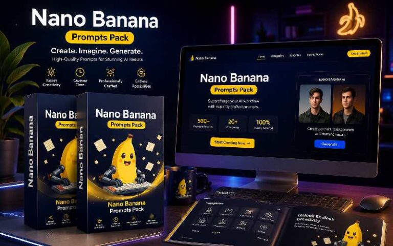 Nano Banana Prompts Pack PLR
